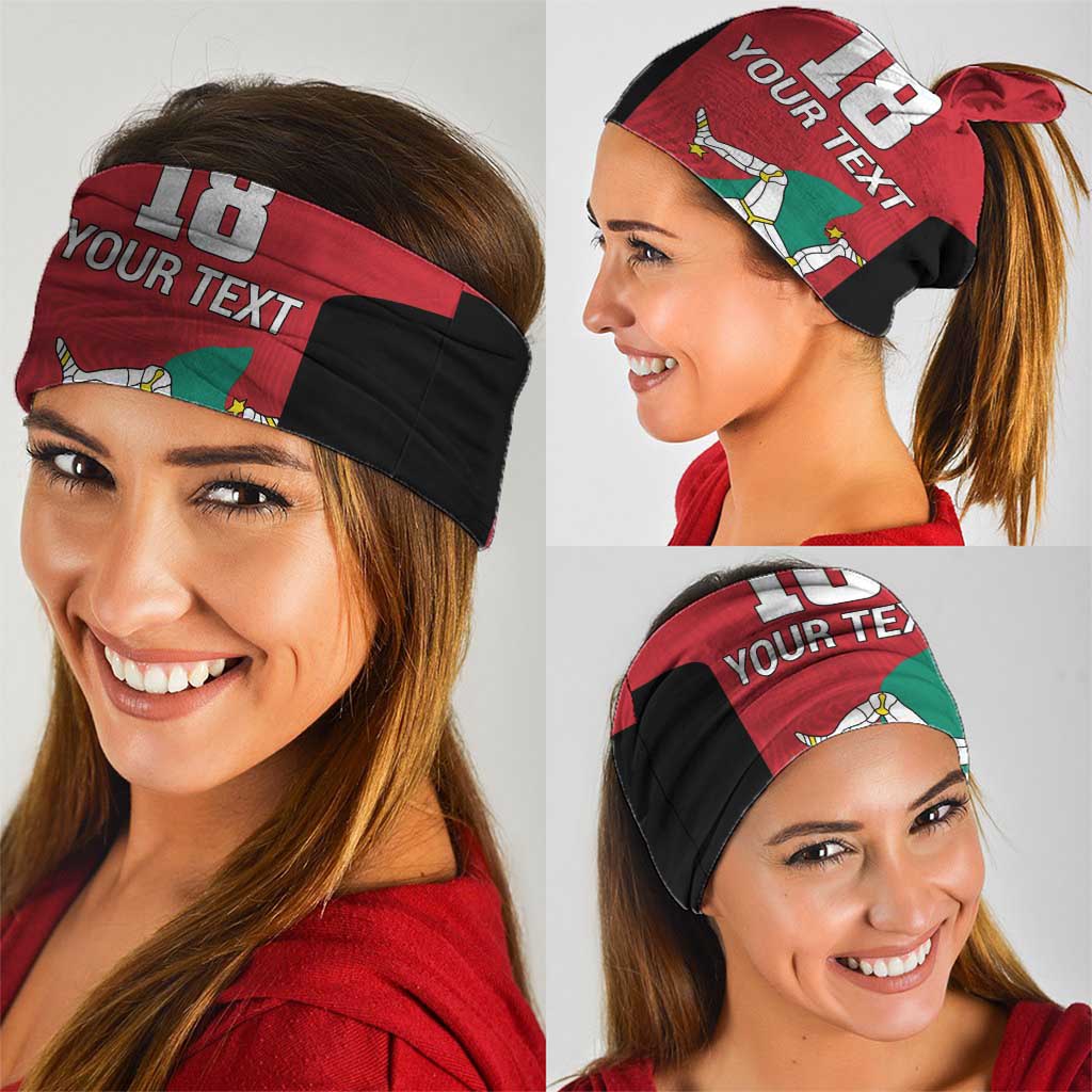 Custom Isle of Man Cricket Neck Gaiter Quocunque Jeceris Stabit - Wonder Print Shop