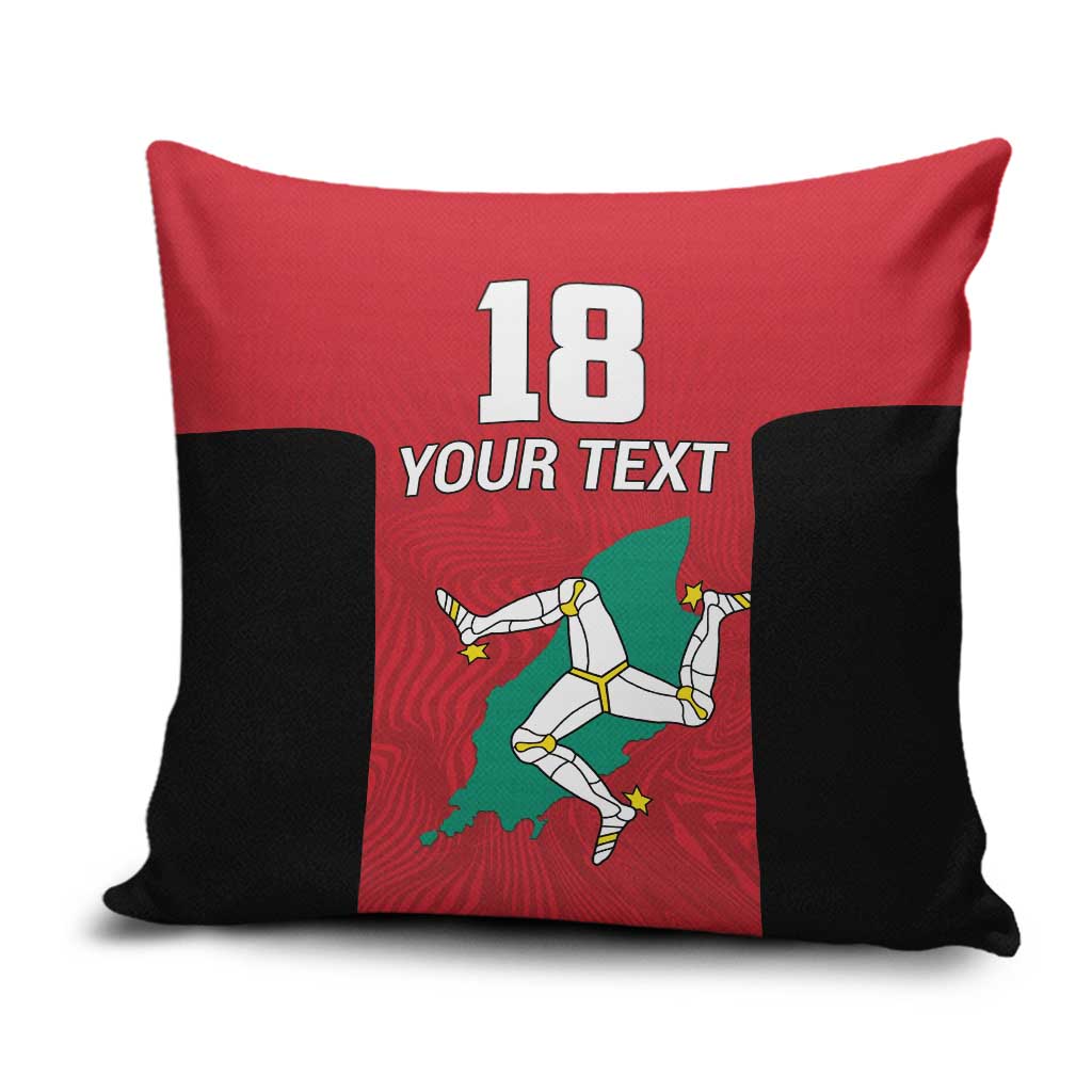 Custom Isle of Man Cricket Pillow Cover Quocunque Jeceris Stabit - Wonder Print Shop