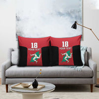 Custom Isle of Man Cricket Pillow Cover Quocunque Jeceris Stabit - Wonder Print Shop