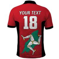 Custom Isle of Man Cricket Polo Shirt Quocunque Jeceris Stabit - Wonder Print Shop