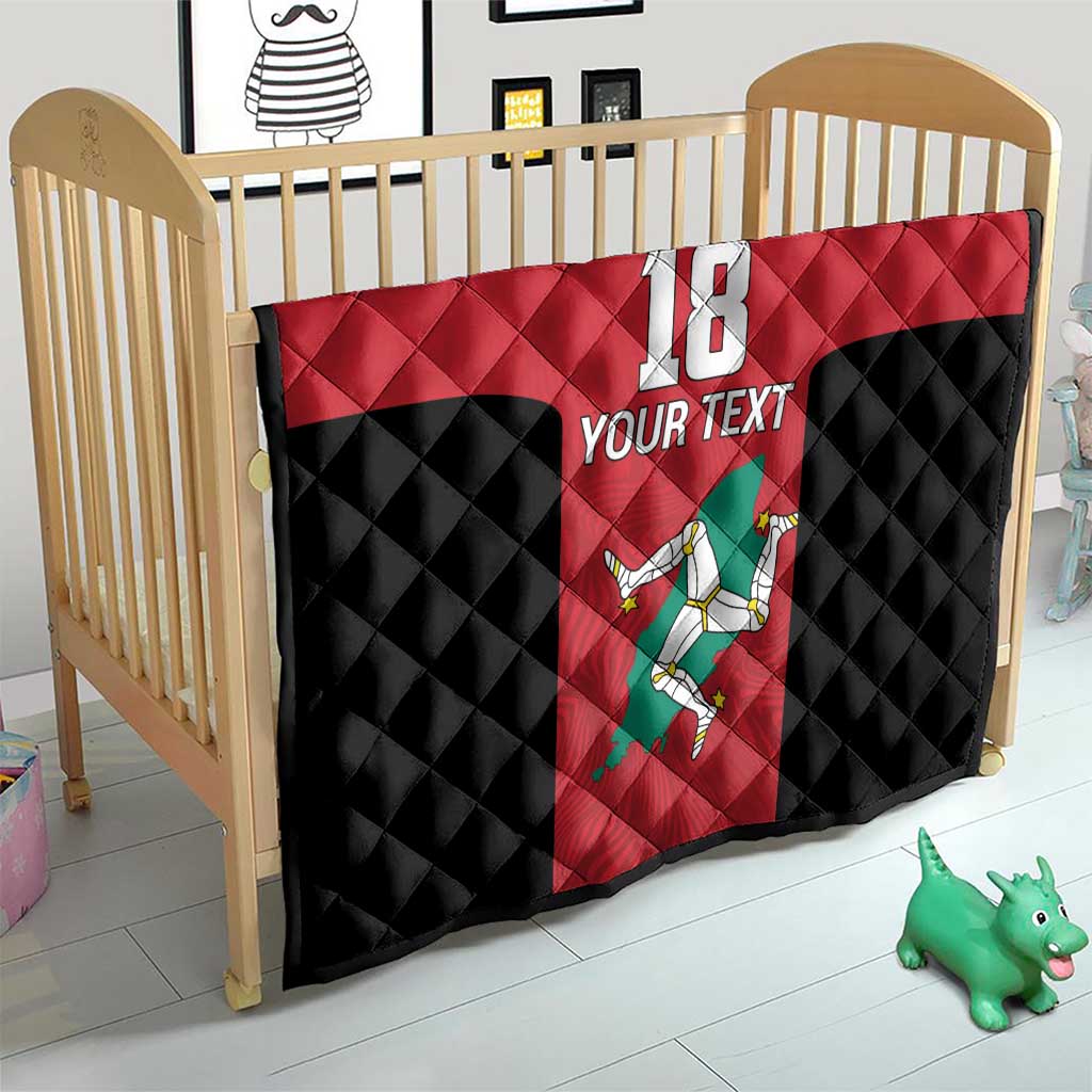 Custom Isle of Man Cricket Quilt Quocunque Jeceris Stabit - Wonder Print Shop
