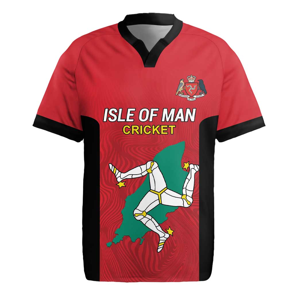 Custom Isle of Man Cricket Rugby Jersey Quocunque Jeceris Stabit - Wonder Print Shop