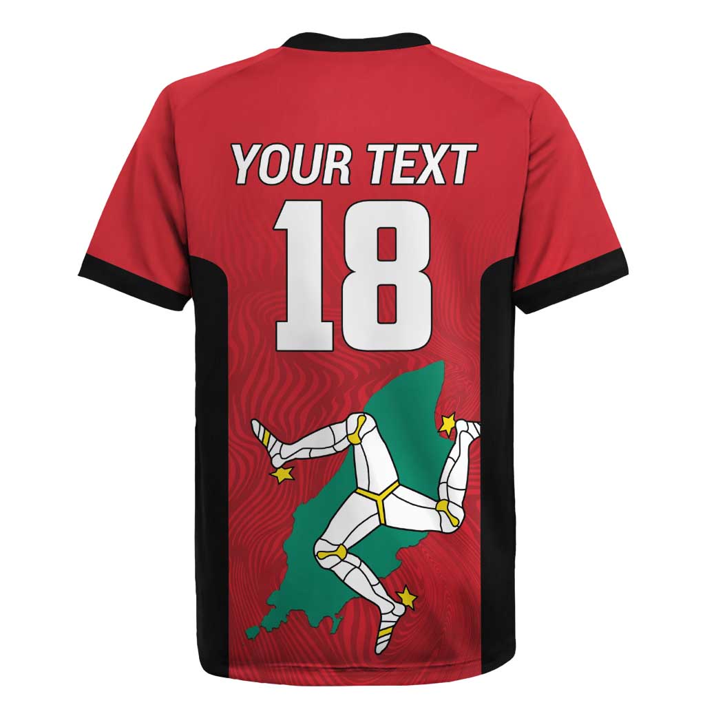 Custom Isle of Man Cricket Rugby Jersey Quocunque Jeceris Stabit - Wonder Print Shop