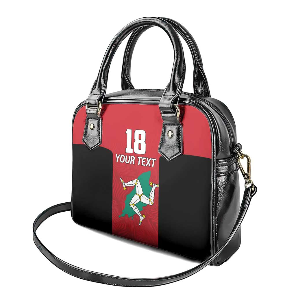 Custom Isle of Man Cricket Shoulder Handbag Quocunque Jeceris Stabit - Wonder Print Shop