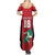 Custom Isle of Man Cricket Summer Maxi Dress Quocunque Jeceris Stabit - Wonder Print Shop