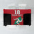 Custom Isle of Man Cricket Tablecloth Quocunque Jeceris Stabit - Wonder Print Shop