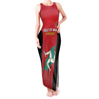 Custom Isle of Man Cricket Tank Maxi Dress Quocunque Jeceris Stabit - Wonder Print Shop
