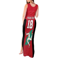Custom Isle of Man Cricket Tank Maxi Dress Quocunque Jeceris Stabit - Wonder Print Shop