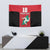 Custom Isle of Man Cricket Tapestry Quocunque Jeceris Stabit - Wonder Print Shop