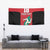 Custom Isle of Man Cricket Tapestry Quocunque Jeceris Stabit - Wonder Print Shop