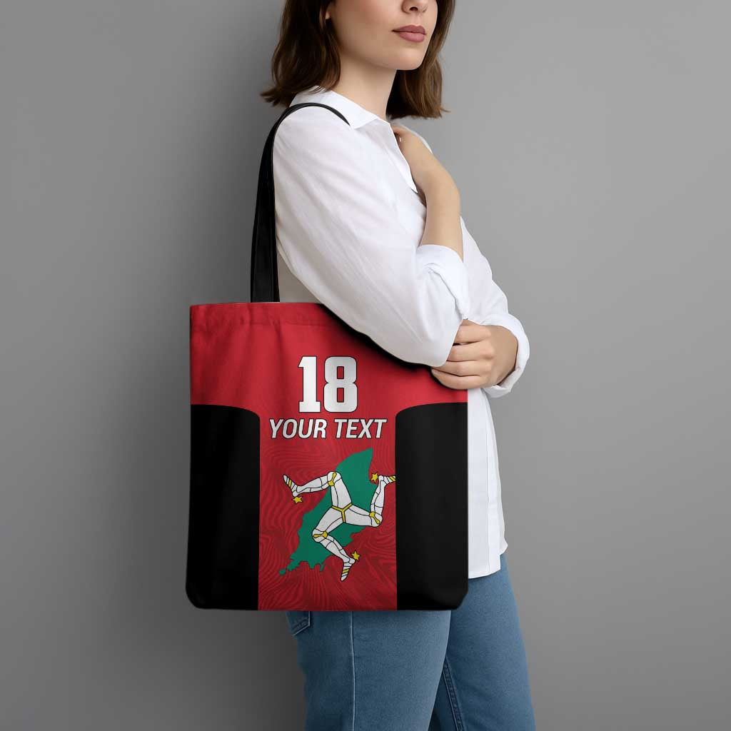 Custom Isle of Man Cricket Tote Bag Quocunque Jeceris Stabit - Wonder Print Shop