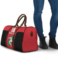 Custom Isle of Man Cricket Travel Bag Quocunque Jeceris Stabit - Wonder Print Shop