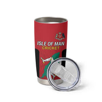 Custom Isle of Man Cricket Tumbler Cup Quocunque Jeceris Stabit - Wonder Print Shop