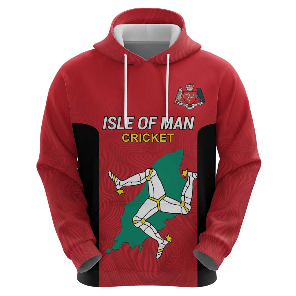 Custom Isle of Man Cricket Zip Hoodie Quocunque Jeceris Stabit - Wonder Print Shop