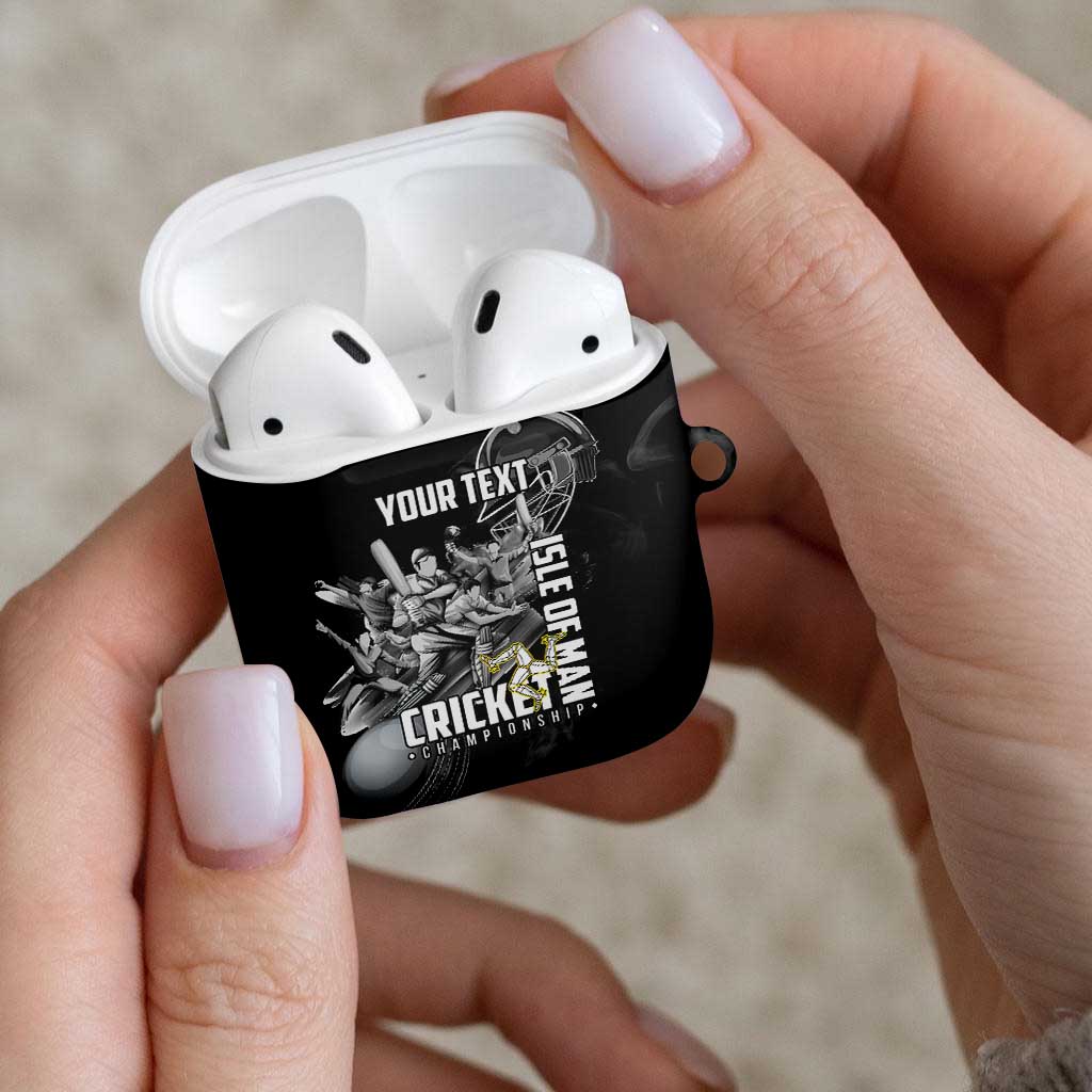 Personalized Isle of Man Cricket AirPods Case Go Champion - Wonder Print Shop