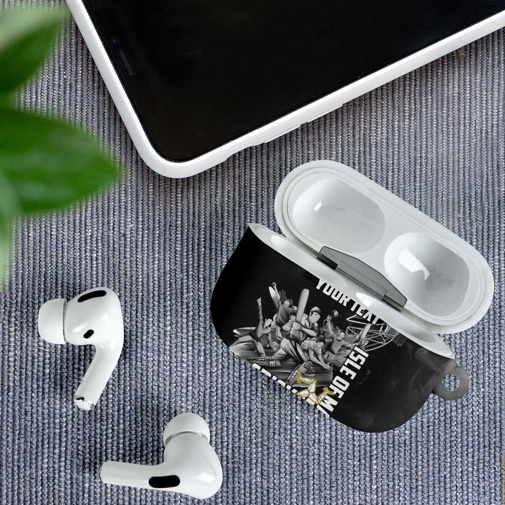 Personalized Isle of Man Cricket AirPods Case Go Champion - Wonder Print Shop