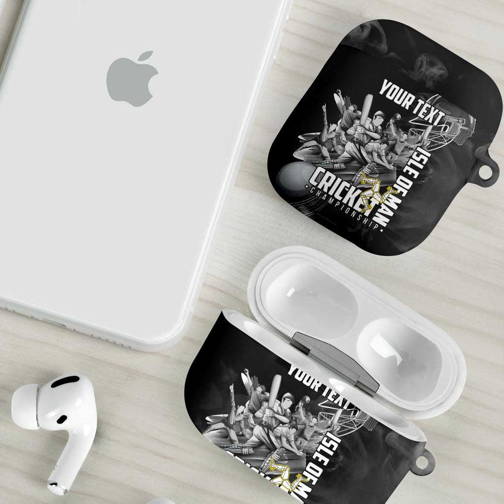 Personalized Isle of Man Cricket AirPods Case Go Champion - Wonder Print Shop