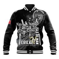 Personalized Isle of Man Cricket Baseball Jacket Go Champion - Wonder Print Shop