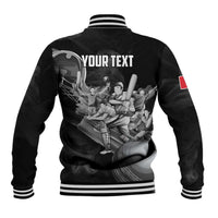 Personalized Isle of Man Cricket Baseball Jacket Go Champion - Wonder Print Shop