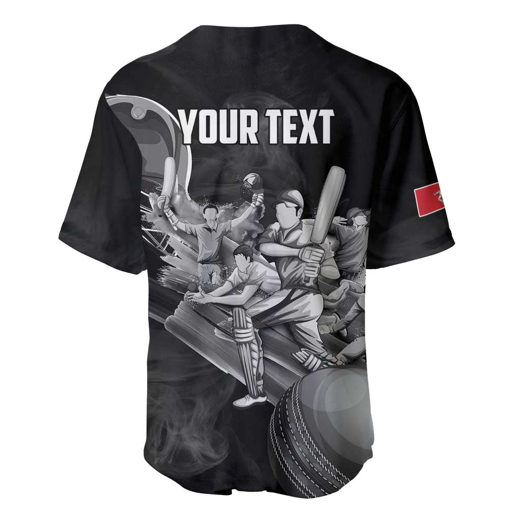 Personalized Isle of Man Cricket Baseball Jersey Go Champion - Wonder Print Shop