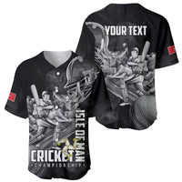 Personalized Isle of Man Cricket Baseball Jersey Go Champion - Wonder Print Shop