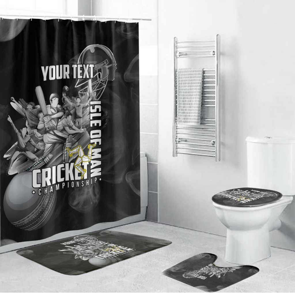 Personalized Isle of Man Cricket Bathroom Set Go Champion - Wonder Print Shop