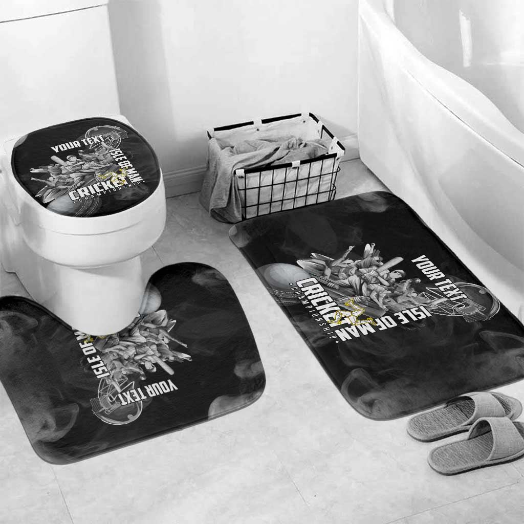 Personalized Isle of Man Cricket Bathroom Set Go Champion - Wonder Print Shop
