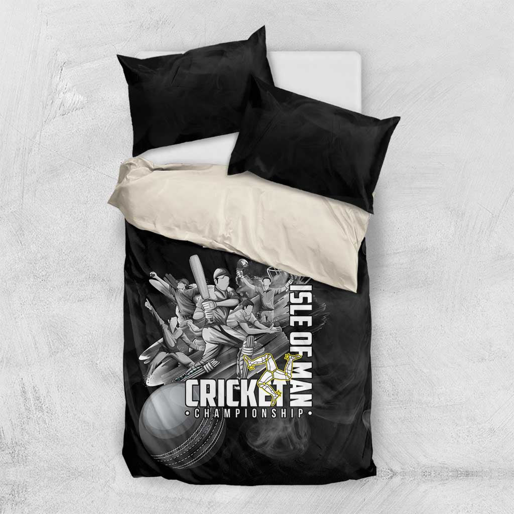 Personalized Isle of Man Cricket Bedding Set Go Champion - Wonder Print Shop
