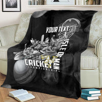 Personalized Isle of Man Cricket Blanket Go Champion - Wonder Print Shop