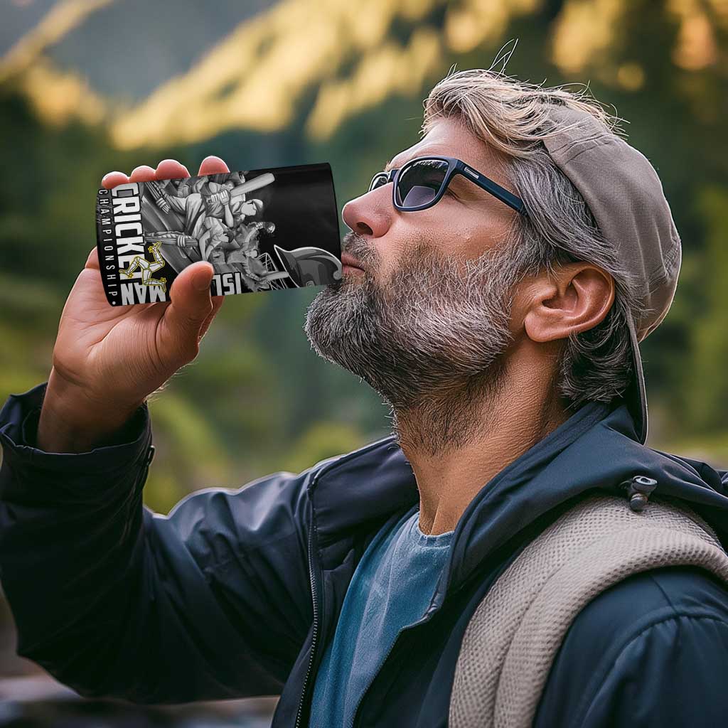 Personalized Isle of Man Cricket 4 in 1 Can Cooler Tumbler Go Champion - Wonder Print Shop