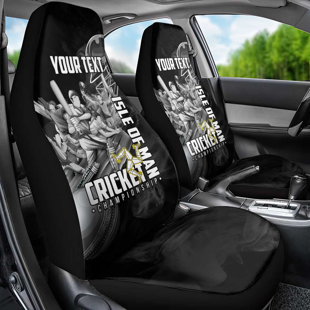 Personalized Isle of Man Cricket Car Seat Cover Go Champion - Wonder Print Shop
