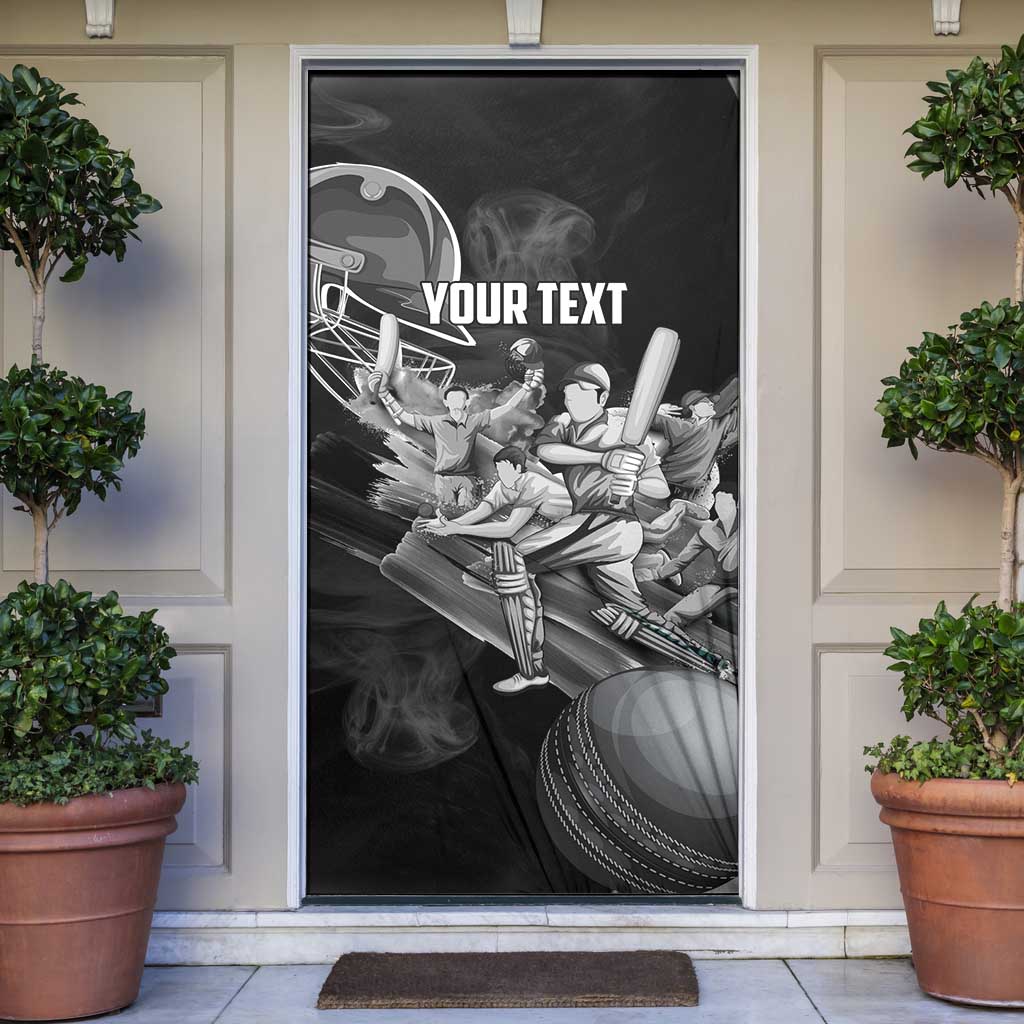 Personalized Isle of Man Cricket Door Cover Go Champion - Wonder Print Shop