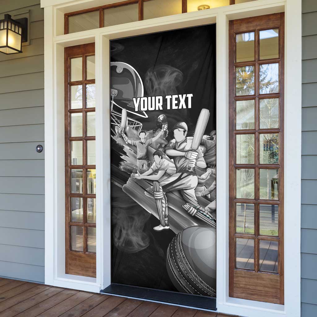 Personalized Isle of Man Cricket Door Cover Go Champion - Wonder Print Shop