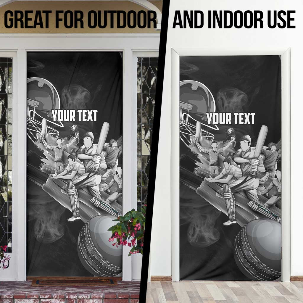 Personalized Isle of Man Cricket Door Cover Go Champion - Wonder Print Shop