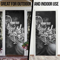 Personalized Isle of Man Cricket Door Cover Go Champion - Wonder Print Shop
