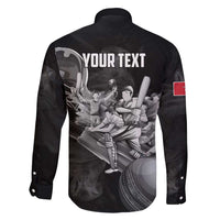 Personalized Isle of Man Cricket Family Matching Long Sleeve Bodycon Dress and Hawaiian Shirt Go Champion - Wonder Print Shop