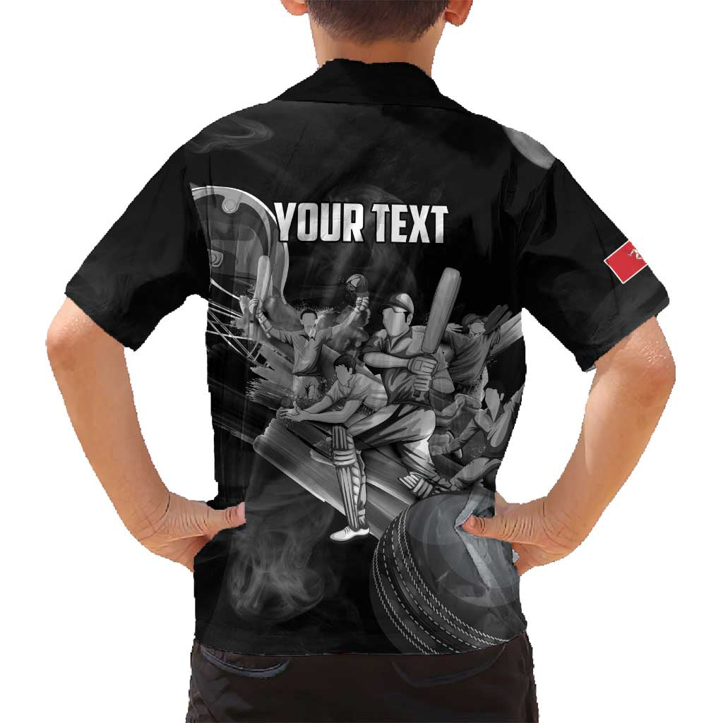Personalized Isle of Man Cricket Family Matching Puletasi and Hawaiian Shirt Go Champion - Wonder Print Shop