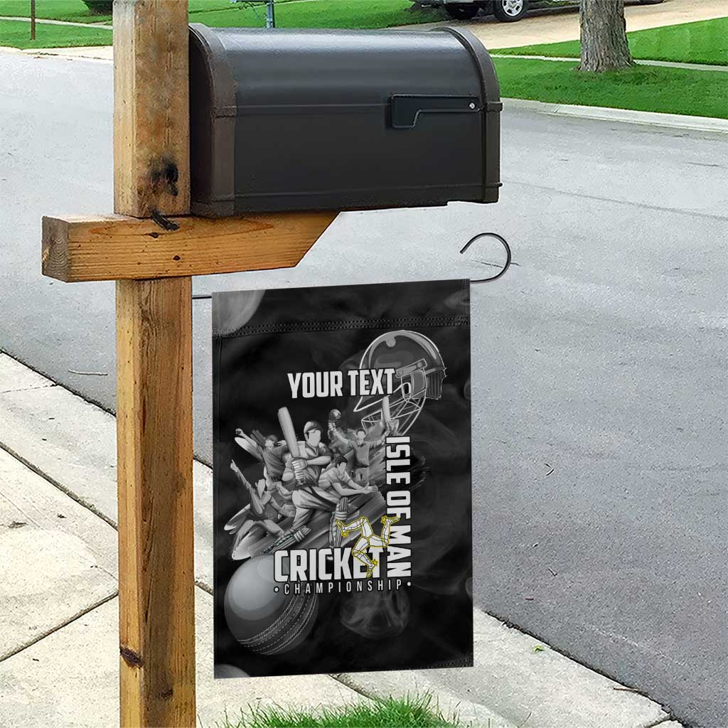 Personalized Isle of Man Cricket Garden Flag Go Champion - Wonder Print Shop