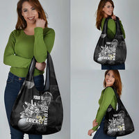 Personalized Isle of Man Cricket Grocery Bag Go Champion - Wonder Print Shop