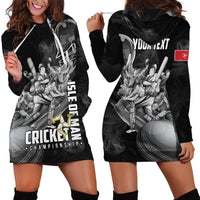 Personalized Isle of Man Cricket Hoodie Dress Go Champion - Wonder Print Shop