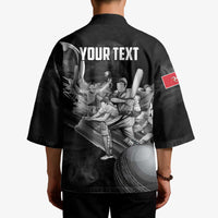 Personalized Isle of Man Cricket Kimono Go Champion - Wonder Print Shop