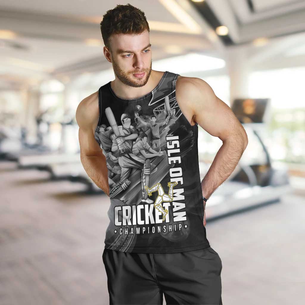 Personalized Isle of Man Cricket Men Tank Top Go Champion - Wonder Print Shop