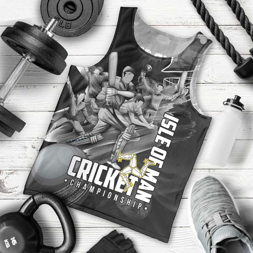 Personalized Isle of Man Cricket Men Tank Top Go Champion - Wonder Print Shop