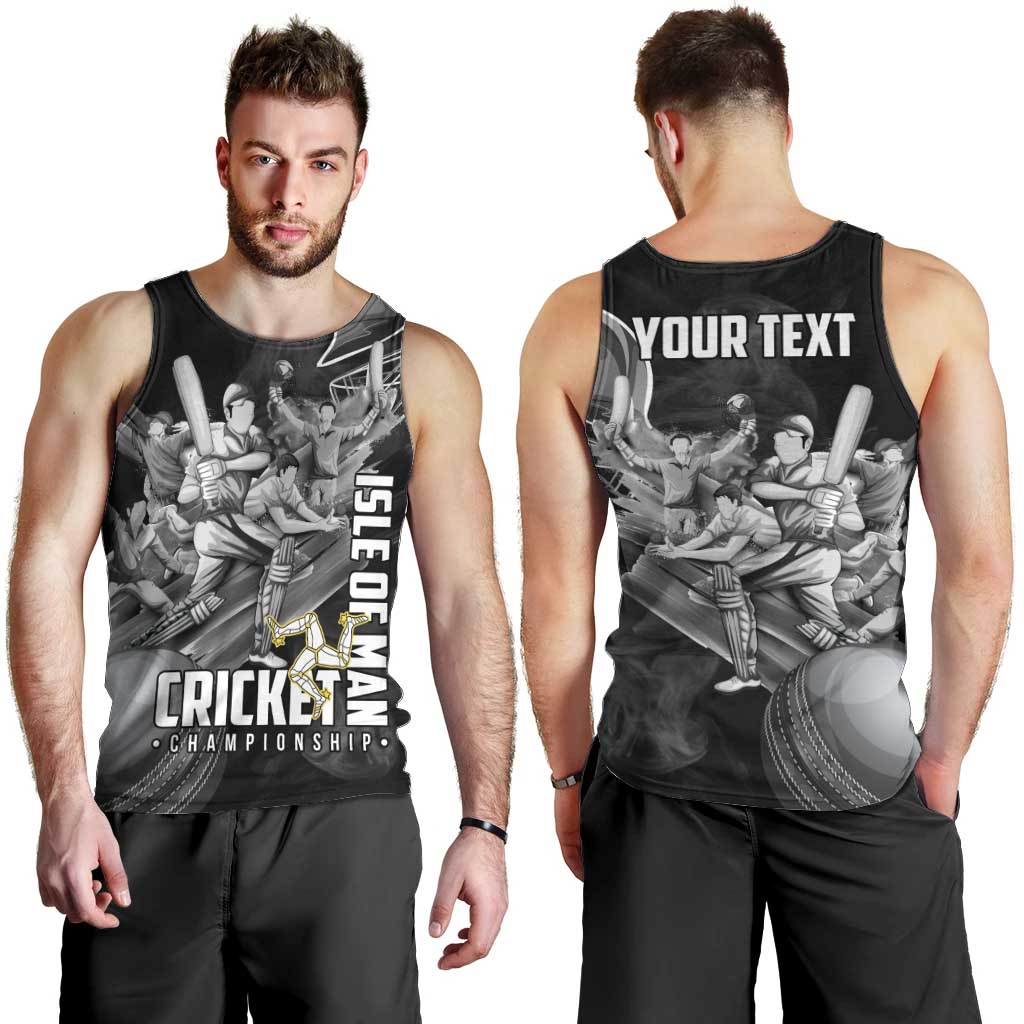 Personalized Isle of Man Cricket Men Tank Top Go Champion - Wonder Print Shop