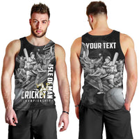 Personalized Isle of Man Cricket Men Tank Top Go Champion - Wonder Print Shop