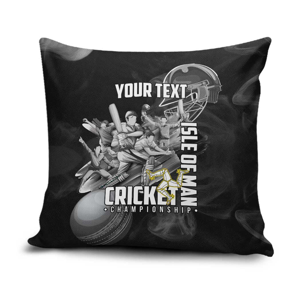 Personalized Isle of Man Cricket Pillow Cover Go Champion - Wonder Print Shop