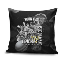 Personalized Isle of Man Cricket Pillow Cover Go Champion - Wonder Print Shop