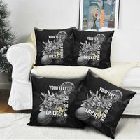 Personalized Isle of Man Cricket Pillow Cover Go Champion - Wonder Print Shop