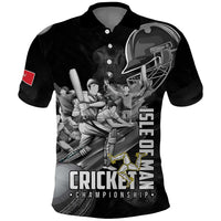 Personalized Isle of Man Cricket Polo Shirt Go Champion - Wonder Print Shop