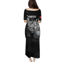 Personalized Isle of Man Cricket Puletasi Go Champion - Wonder Print Shop